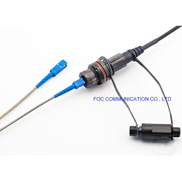 SC/ APC Fiber Optic Patch Cable IP67 Telefonica HUAWEI Mini Connector Outdoor