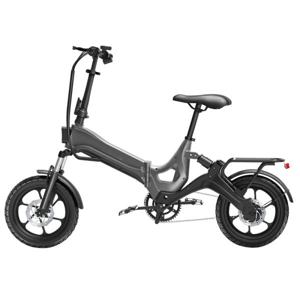 7 Speed Suspension Fork Electric Bike with 20 inch Snow Fat Tire and 48V 13Ah Battery