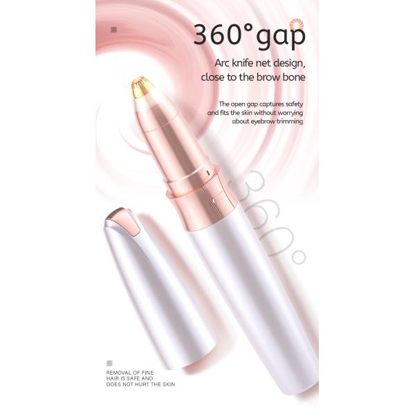 Painless Multipurpose Painless Eyebrow Hair Remover SGS Approval