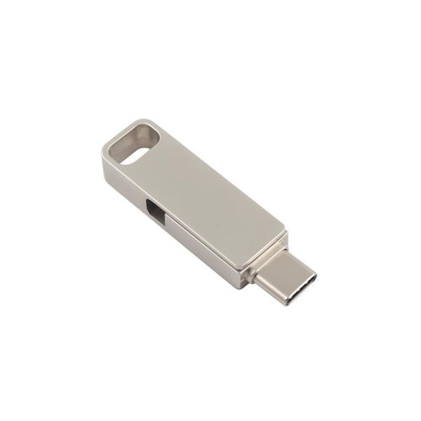 Флеш-накопитель USB Type C 360 градусов для мобильного телефона, кредитной карты, USB 3.0