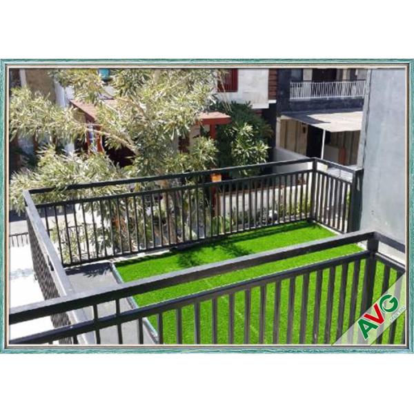 Multi functional Garden Artificial Turf / Fake Grass For Playground Decoration