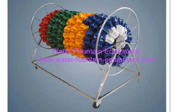 50m Swimming Pool Accessories Racing Lane SS304 Lane Line Reel Trolley