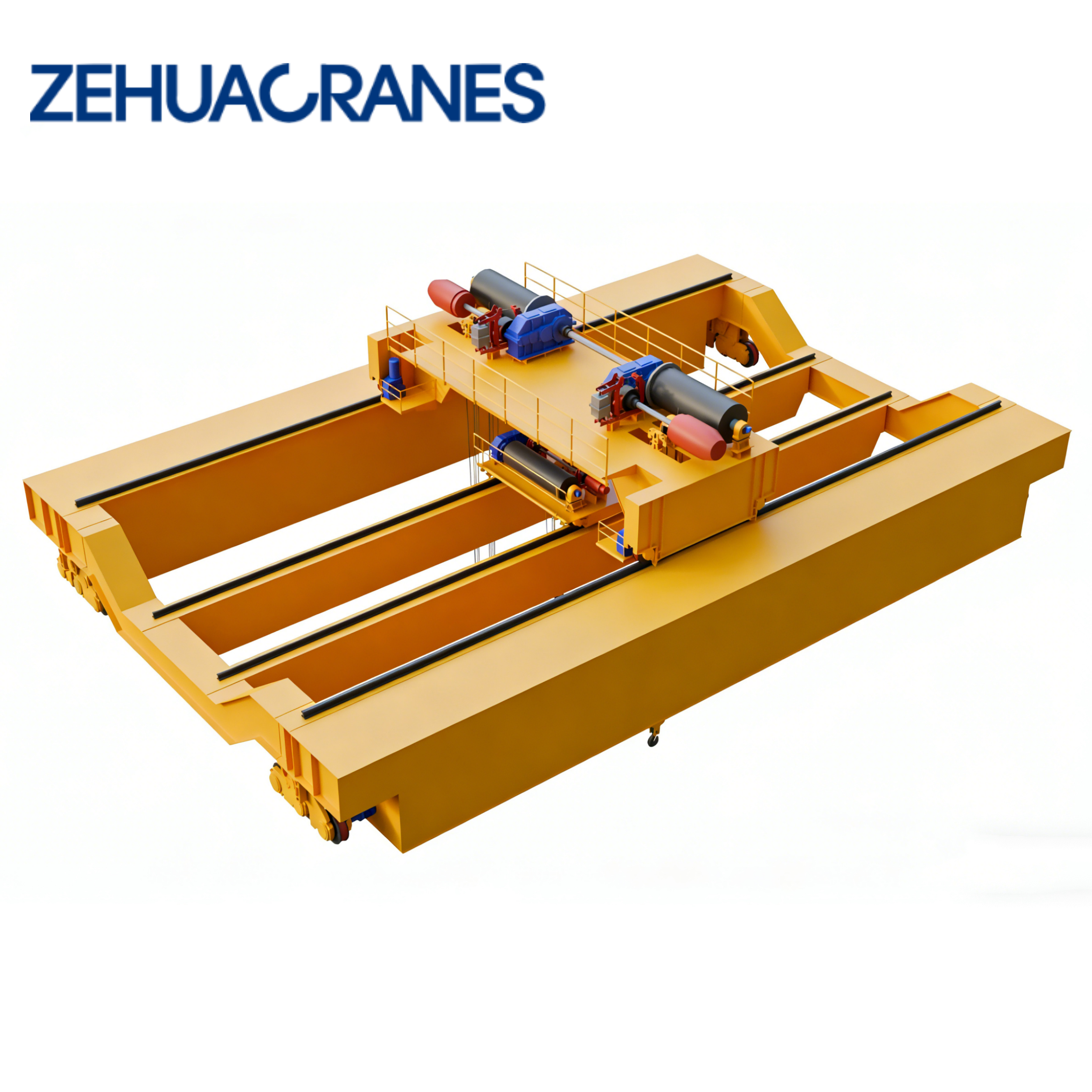 YZ Type Metallurgical Overhead Crane 50 Ton 75 Ton 100 Ton 150 Ton 200 Ton Metallurgical Lifting Overhead Crane CE ISO Certified