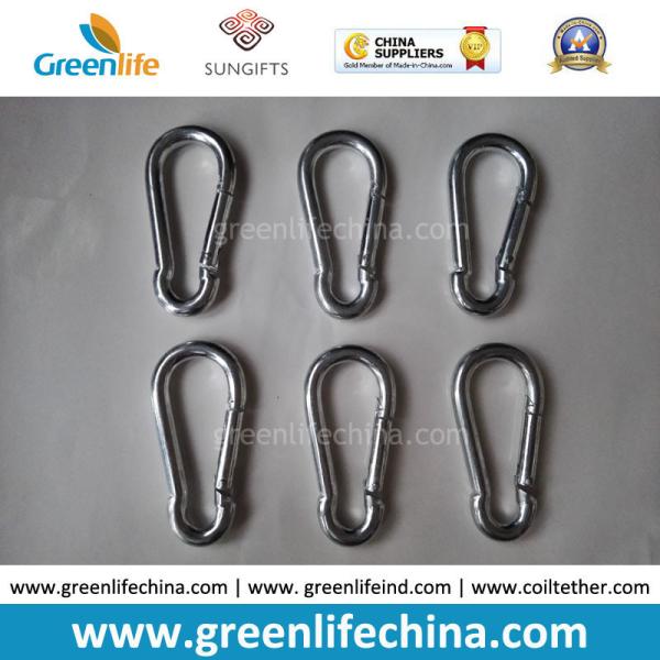 Factory Direct Offer Colorful Aluminum D Shape Carabiner Clips Not for Climbing