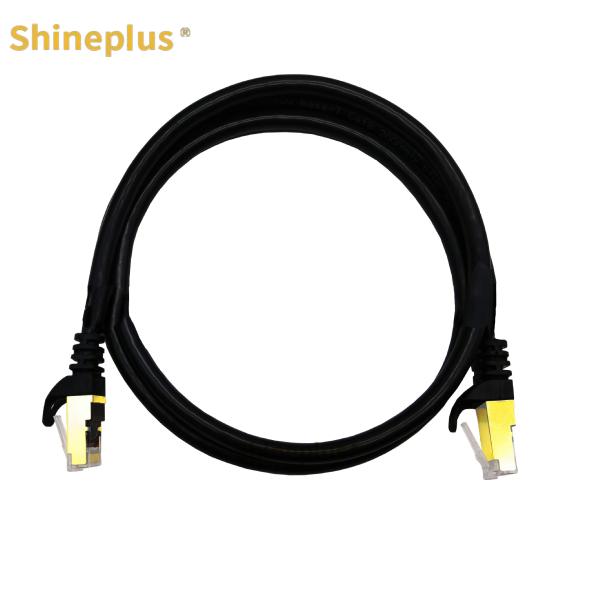 CAT8 SSTP 40Gbps RJ45 соединитель защищенный круговой сетевой кабель Чистый медный прыжок