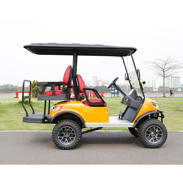 4 roues électriques Club Car Golf Cart Vitesse maximale 30-50Km/h Type de carburant électrique Levé 4 Passagers