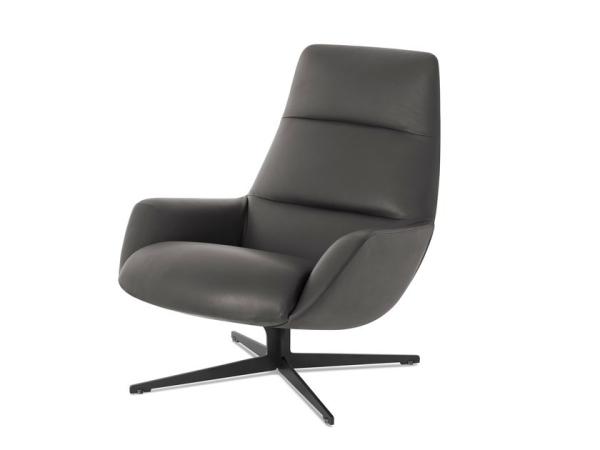Lady Jane Bergere Fiberglass Arm Chair With 4 Spoke Base / Armrests