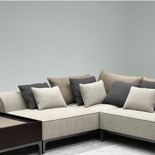 Customize Sectional Modular Sofas De Salon White Combination Couch Living Room L-shape Sofa Set Furniture Luxury Italian