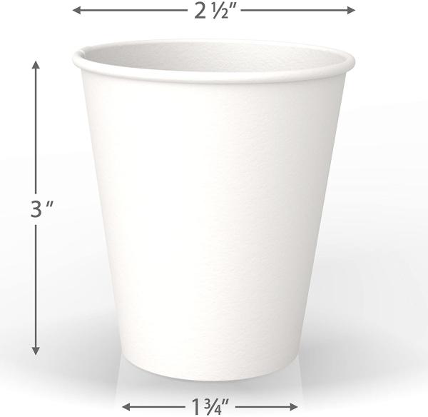 Milk Tea White Xmas 207.015ml 7 Oz Disposable Paper Cups With Lids