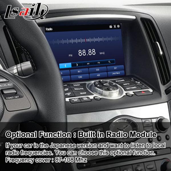 Lsailt Android Multimedia Navigation Box Carplay Interface for Infiniti Q60 2013-2016