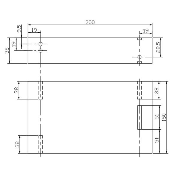Bloques ultrasónicos básicos de la calibración de ASME para el examen de las soldaduras UT