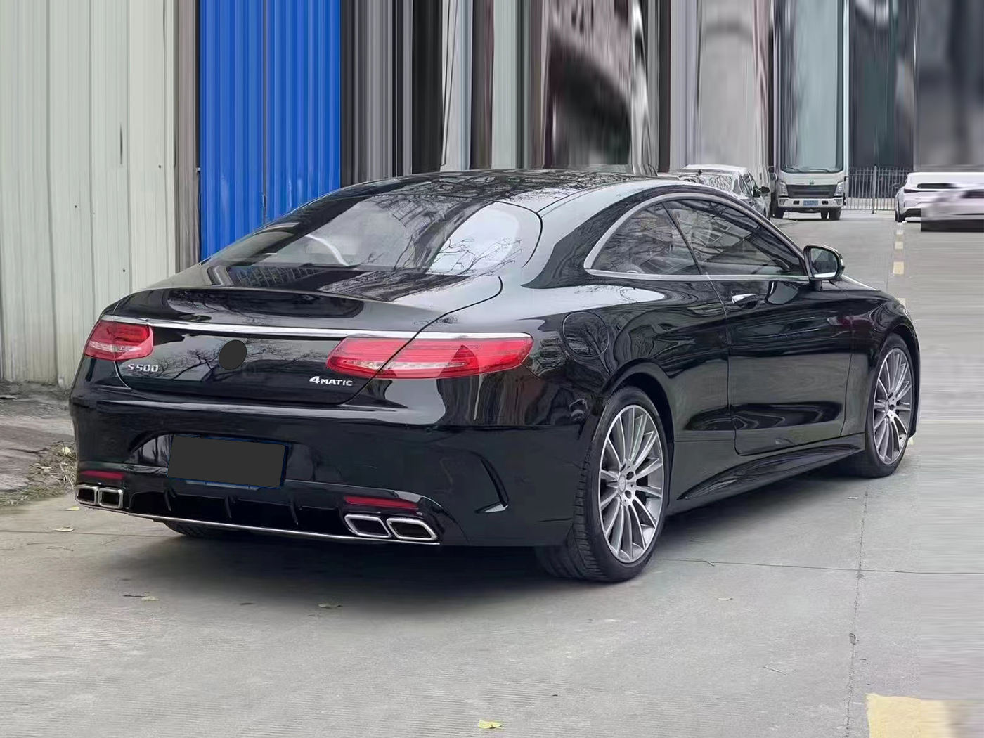Amg Style S63 Body Kit For Benz S Coupe W217 2013-2020 Front Bumper Rear Diffuser