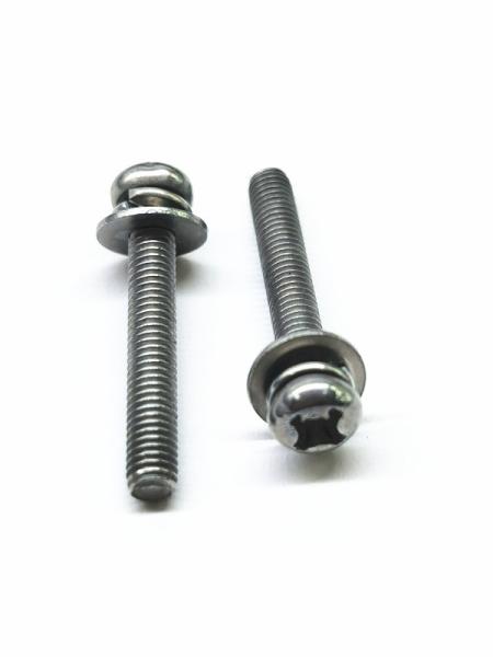SEMS Ferrure de machine en acier au carbone Zinc alliage de nickel acier inoxydable couleur originale M4X16