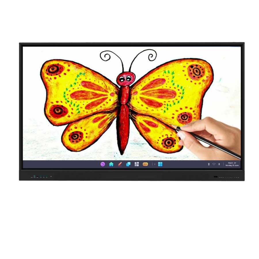 32G/64G Интерактивный сенсорный дисплей Whiteboard с аудиовыходом 2x20w 1x20W необязательно