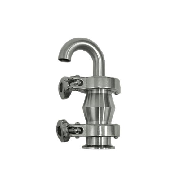 Safety SS304 SS316L Stainless Steel Sanitary Valves For Bio - Pharmaceutical Industry