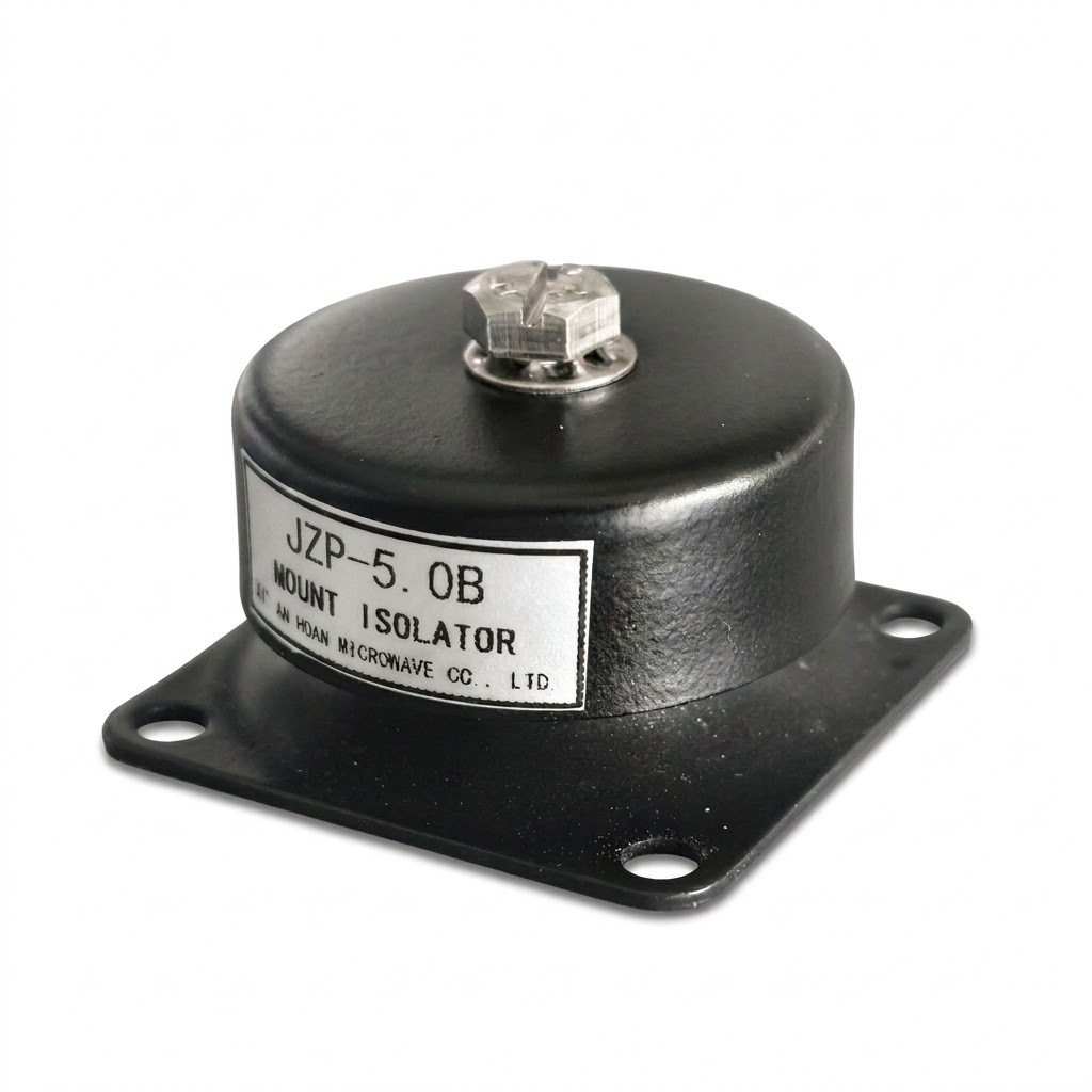 JZP-5.0B Rubber Shock Absorber High Stress Relaxation Resistance Thermal-Conductive Core Integration Isolator Mount