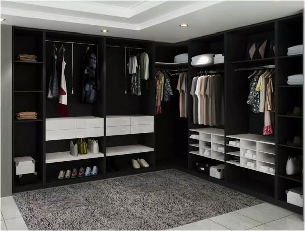 wood grain MFC wardrobe，MDF closet,walk in closet，Wooden wardrobe