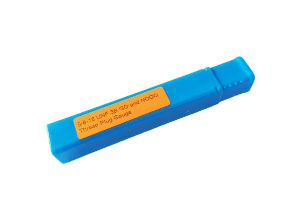 Outil de mesure Go et Nogo de 5/8-18 UNF 3B avec certificat de calibrage