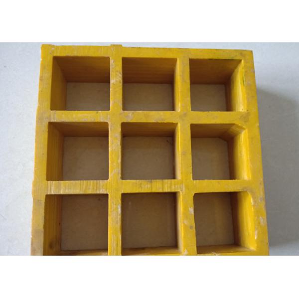 50x50 Yellow Walkway Frp Molded Grating Panels