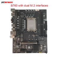 PCWINMAX B760 LGA1700 DDR4 VGA/HD/DP Sortie mATX carte mère Prend en charge les processeurs Intel de 12e/13e/14e génération i3 i5 i7