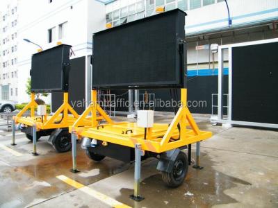 O móbil exterior VMS da cor P16 completa assina o anúncio da tela video