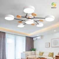 Retro Rectangular Wrought Iron Ceiling Lights For Dining Room Bedroom