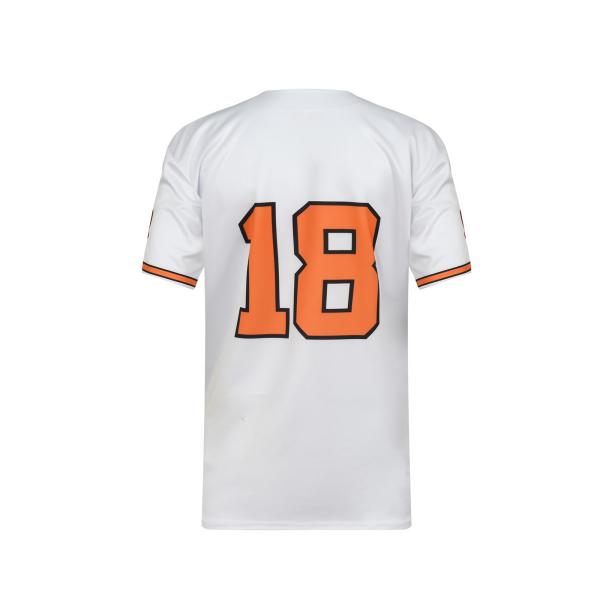Woman V Neck Pullover Baseball Jersey Full Sublimated Embroidery OEM