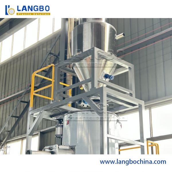 High Speed Hot/Cool Plastic Turbo Mixer for WPC PVC Powder Resin – PVC Pipe, Profiles, Panels, Trunking, Sheets