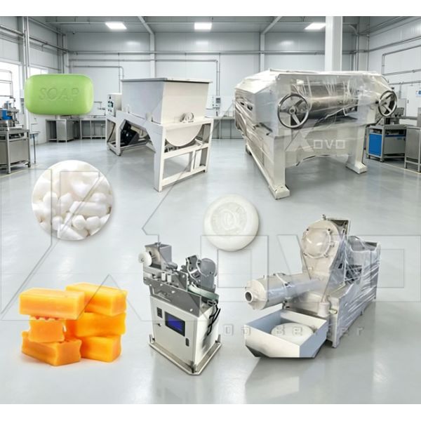 Fully Automatic Soap Machine Providing Online Guidance and Customizable Options to Improve Soap Manufacturing Efficiency