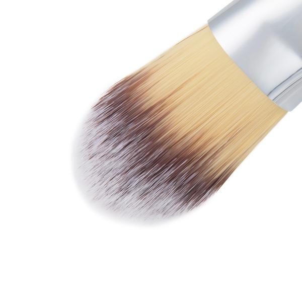 Grab Powder Flawless Foundation Brush Synthetic Hair Copper Ferrule
