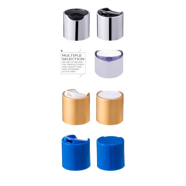 Plastic aluminum bottle cap metal UV artistic cap OEM design SR-202