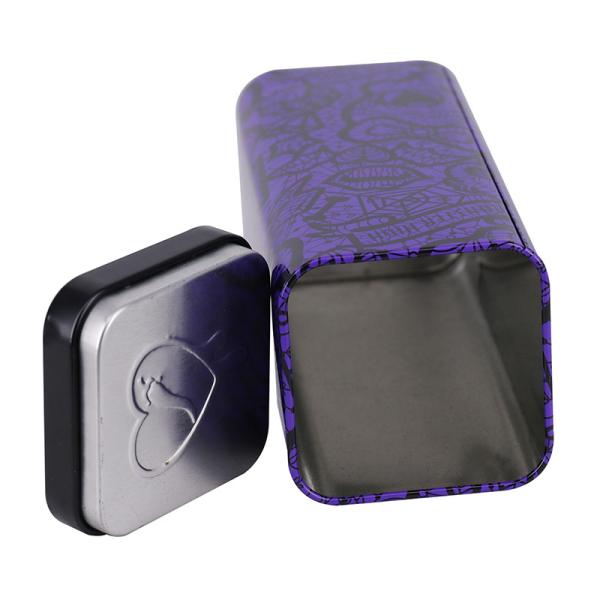 Tin box with insert lid, decorative tin, metal packaging, promotional tin, customized tin, food grade tin box