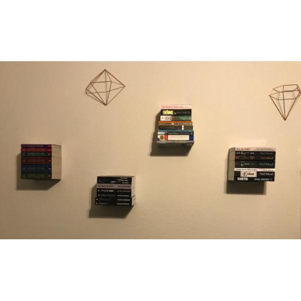 Триугольный бракетный книжный организатор для установки на стену, стола и хранения книг