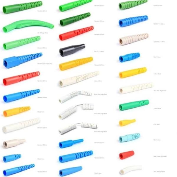 Ботинок LC оптического волокна гибкий ботинок 2mm 90 градусов 3mm для прыгуна гибкого провода LC оптического волокна оптически