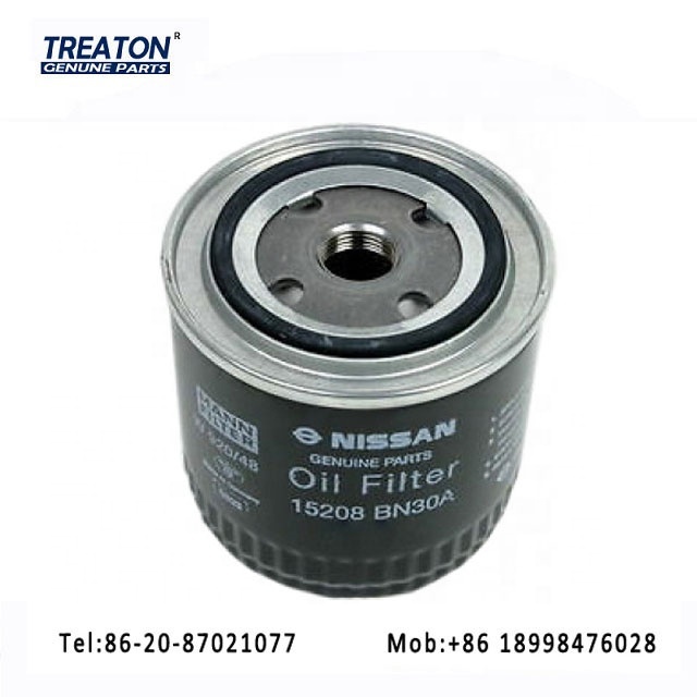 TREATON-CAR Good Quality 15208-BN30A, 5014055 Oil Filter for Navara