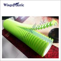 Le PE ridé sifflent la chaîne de production mur de double de HDPE a ridé la chaîne de production de tuyau
