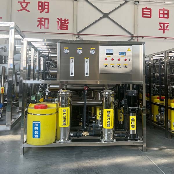Система очистки воды с большим потоком для всего помещения ПВДФ очищаемая UF мембрана 304 Нержавеющая сталь Система фильтрации воды