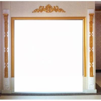 Polyurethane Door Decorative Trim Moulding for Home Decorations