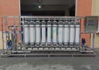 approvisionnement de conversion de fréquence du système 30TPH de membrane de l'ultra-filtration 60Hz/équipement pur de purification eau d'automobile