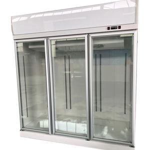 Microporous Air Supply Shop Display Chiller Cold Air Evenly Distributed
