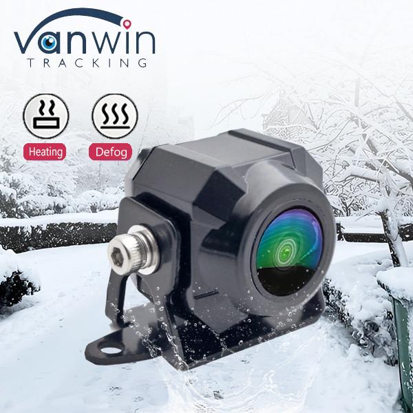 Auto Heating 1080P IP69 Waterproof Anti Fog Vehicle Truck Camera with 180 Degree View Angle