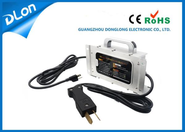 Factory wholesale ip67 smart waterproof charger 43.8v 18a 36v 18a golf cart charger with 2 crowfoot plug