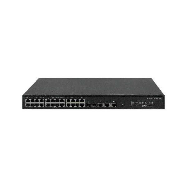 H3C LS-5130S-28ST-PWR-EI PoE + Switch 370W Puissance, 24 ports Gigabit et IRF2