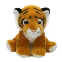 Siberian Tiger Plush Doll da simulação de EN71 15cm