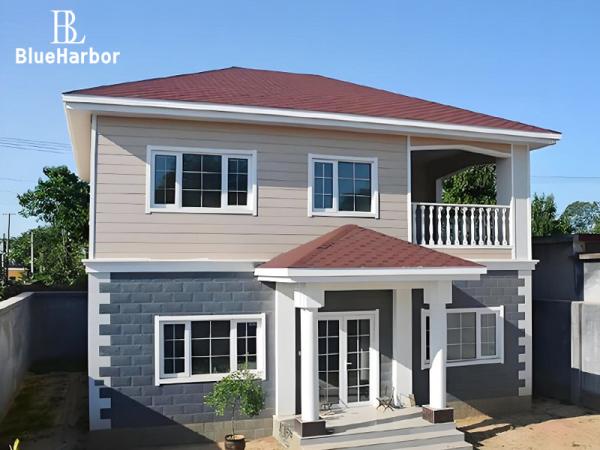 Light Gauge Prefab Steel House Custom Prefabricated Steel Villas
