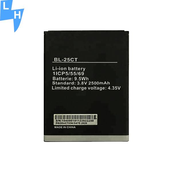 Обновить свой Tecno C5 с 2050mAh BL-25CT Заменяемая батарея черный