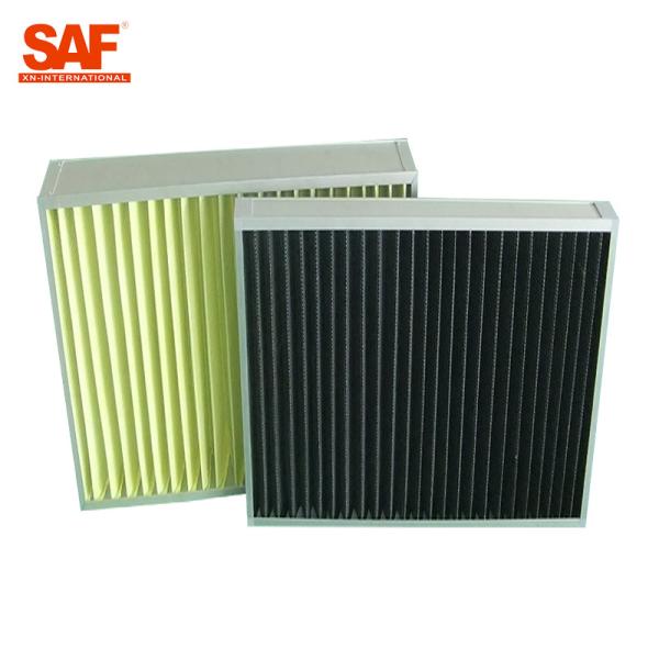 Sealed Connection Hepa Carbon Air Purifier G4 Pleated Panel Activated Charcoal Primary