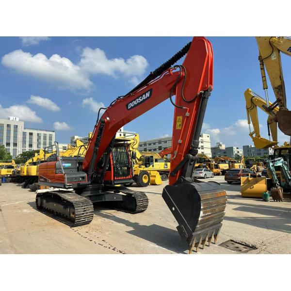 second hand excavator doosan dx225lca used digger construction machinery