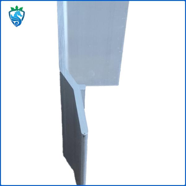 Polishing Aluminum Alloy Window Doors Frame Profiles Anodizing Treatment T3 - T7