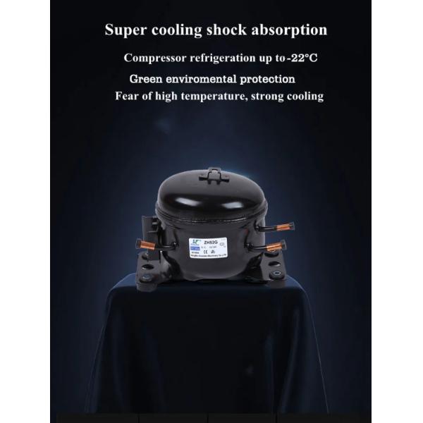 Портативный солнечный автомобильный холодильник компрессорный охладитель для путешествий DC 12V Кампинговый автомобильный морозильник Лед